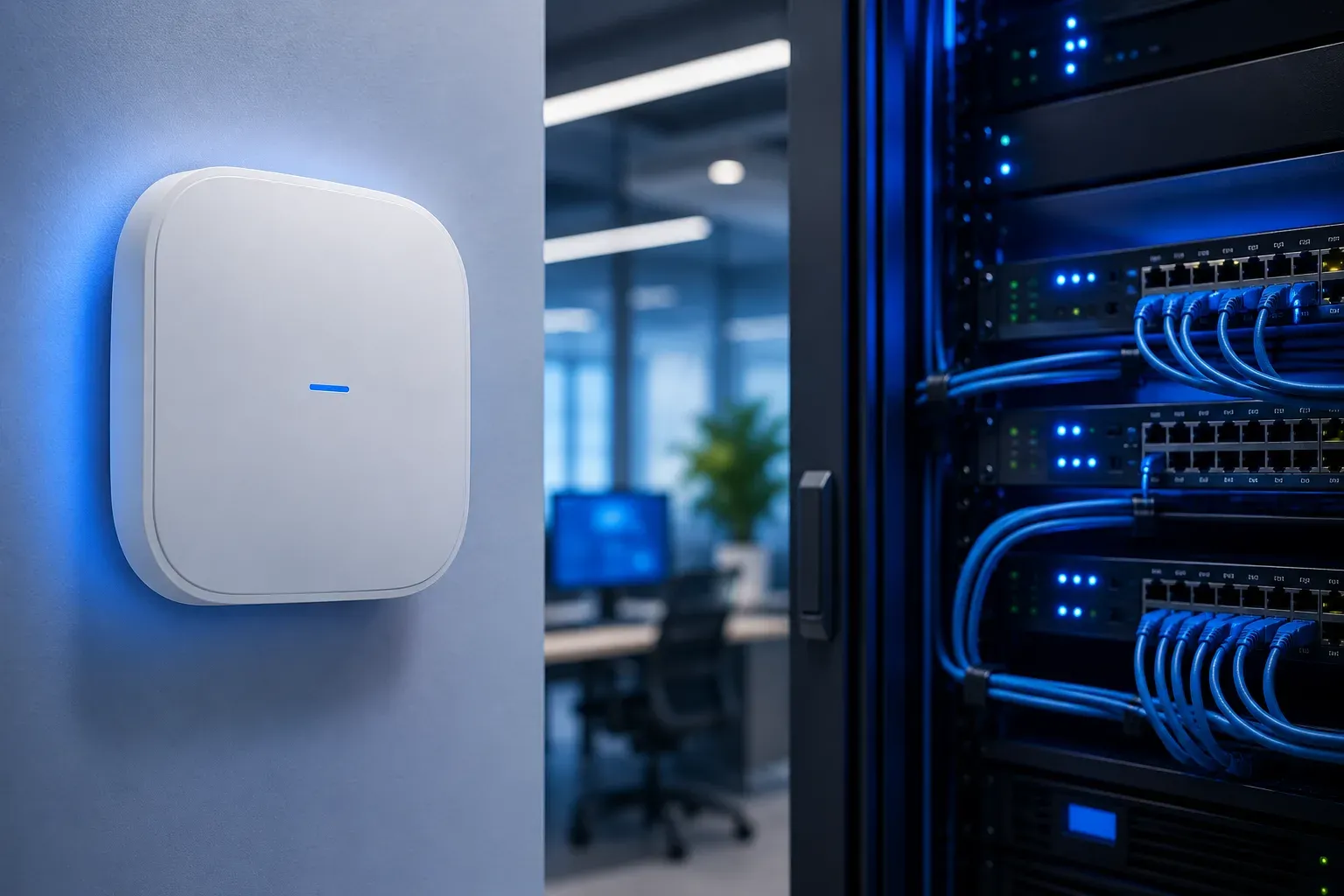Professional IT team ready to support businesses and field service operators