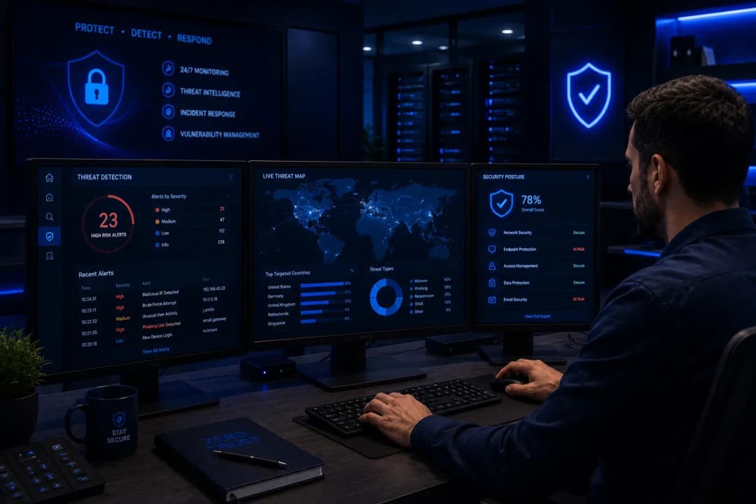 Cloudflare Security Support - Professional IT service